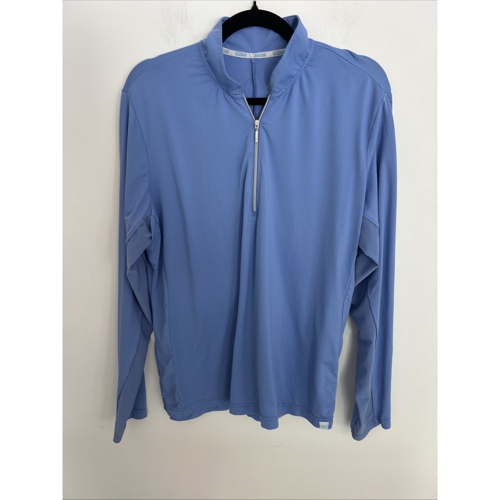 GGblue Luxe Sport 1/4‎ Zip Pullover Long Sleeve Women's XXL Golf Pickleball